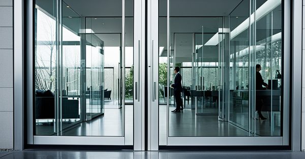 Les portes vitrées : l'alliance parfaite entre style et lumière